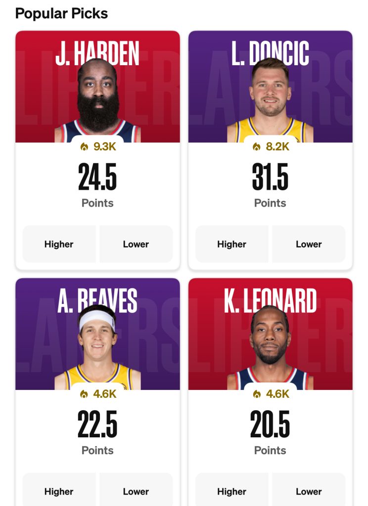 lakers clippers player props November 25