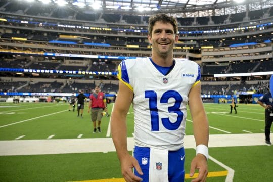 Stetson Bennett is one of our NFL preseason best bets for August 16, 2025